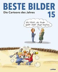 Vorderes Coverbild Beste Bilder 15 – Die Cartoons des Jahres 2024