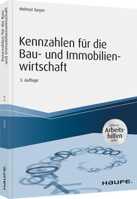 Vorderes Coverbild Kennzahlen für die Bau- und Immobilienwirtschaft - inkl. Arbeitshilfen online
