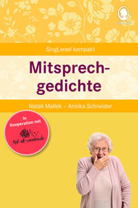 Vorderes Coverbild Mitsprechgedichte für Senioren
