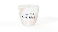 Vorderes Coverbild Tasse - Fasse Mut, mein Herz