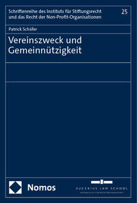 Vorderes Coverbild Vereinszweck und Gemeinnützigkeit