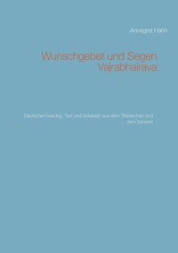 Vorderes Coverbild Wunschgebet und Segen Vajrabhairava