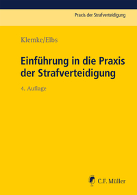Vorderes Coverbild Einführung in die Praxis der Strafverteidigung