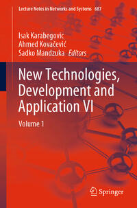 Vorderes Coverbild New Technologies, Development and Application VI