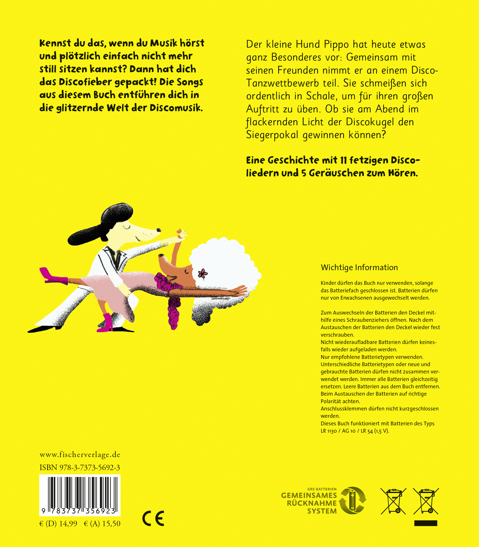 Rückseitencover Disco, Beat und Rock'n'Roll