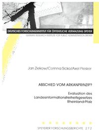 Vorderes Coverbild Abschied vom Arkanprinzip?