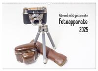 Vorderes Coverbild Alte und nicht ganz so alte Fotoapparate (Wandkalender 2025 DIN A3 quer), CALVENDO Monatskalender