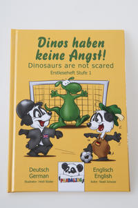 Vorderes Coverbild Dinos haben keine Angst-Dinosaurs are not scared