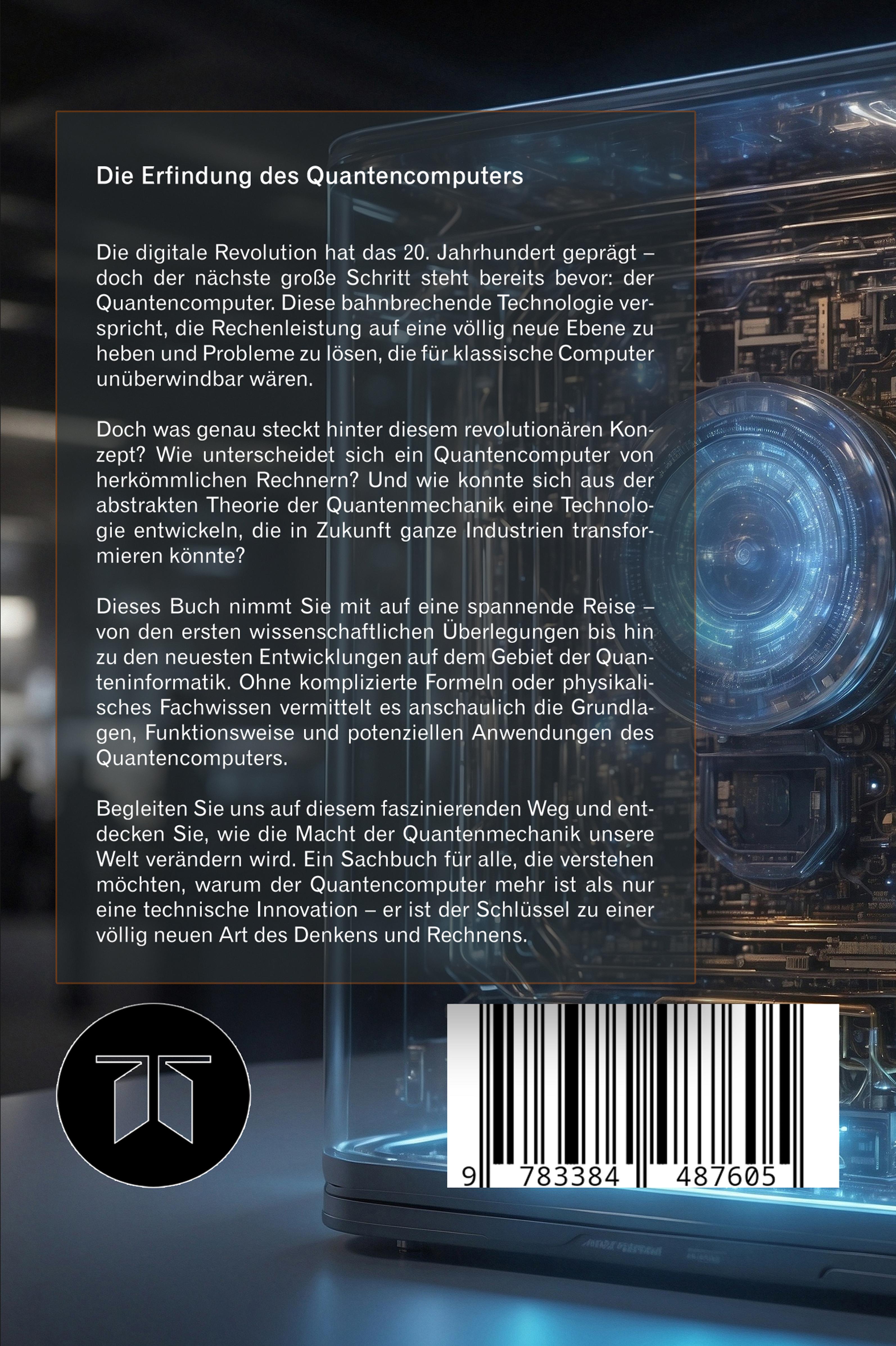 Rückseitencover Die Erfindung des Quantencomputers