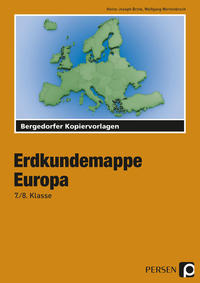 Vorderes Coverbild Erdkundemappe Europa