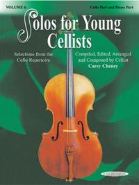 Vorderes Coverbild Solos for Young Cellists - Cello Part and Piano Accompaniment, Volume 6