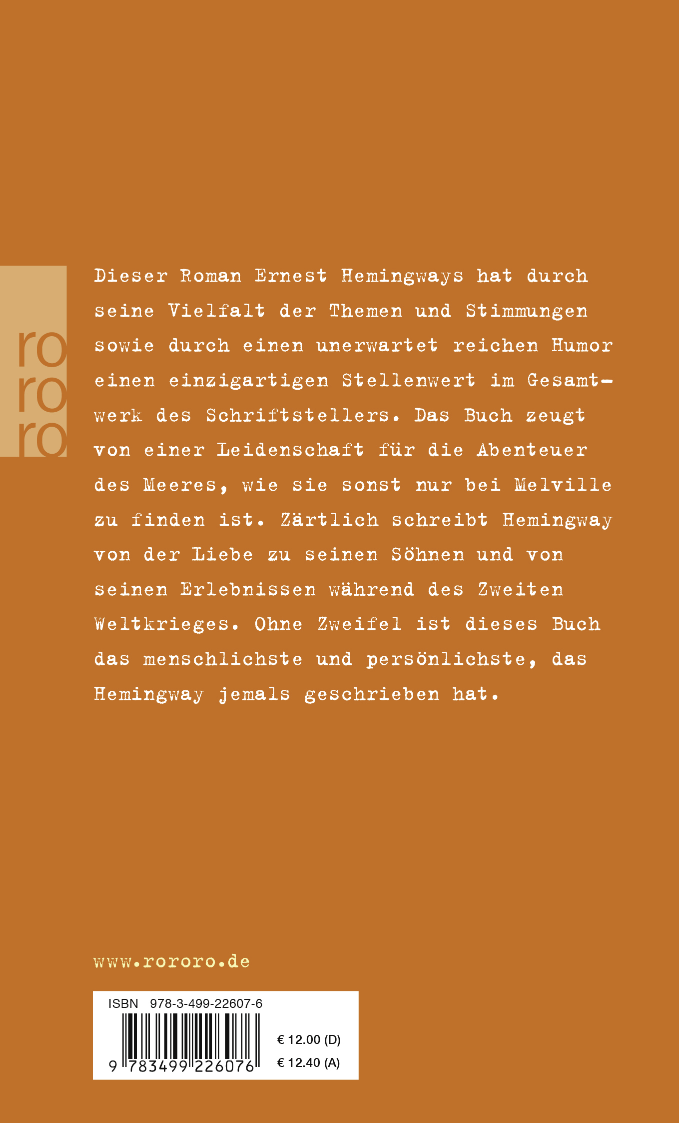 Rückseitencover Inseln im Strom