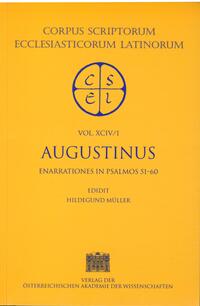 Vorderes Coverbild Sancti Aureli Augustini opera. Enarrationes in psalmos LI?C. Pars I: Enarrationes in psalmos LI?LX