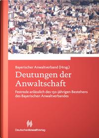 Vorderes Coverbild Deutungen der Anwaltschaft