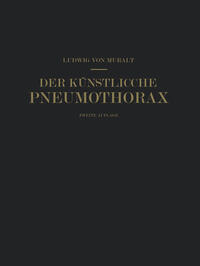 Vorderes Coverbild Der Künstliche Pneumothorax