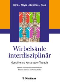 Vorderes Coverbild Wirbelsäule interdisziplinär