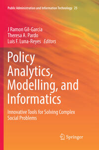 Vorderes Coverbild Policy Analytics, Modelling, and Informatics