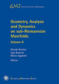 Vorderes Coverbild Geometry, Analysis and Dynamics on sub-Riemannian Manifolds