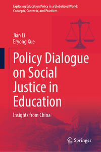 Vorderes Coverbild Policy Dialogue on Social Justice in Education