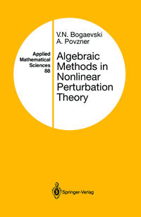 Vorderes Coverbild Algebraic Methods in Nonlinear Perturbation Theory
