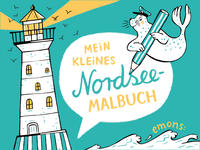 Vorderes Coverbild Mein kleines Nordsee-Malbuch