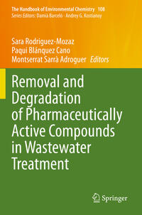 Vorderes Coverbild Removal and Degradation of Pharmaceutically Active Compounds in Wastewater Treatment