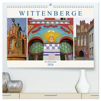 Vorderes Coverbild Wittenberge an der Elbe (hochwertiger Premium Wandkalender 2026 DIN A2 quer), Kunstdruck in Hochglanz