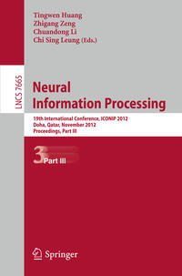 Vorderes Coverbild Neural Information Processing