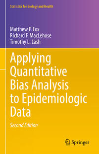 Vorderes Coverbild Applying Quantitative Bias Analysis to Epidemiologic Data