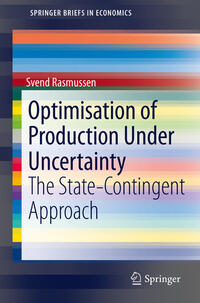 Vorderes Coverbild Optimisation of Production Under Uncertainty
