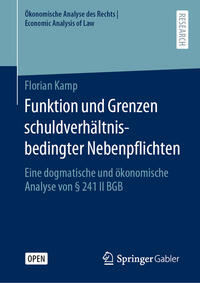 Vorderes Coverbild Funktion und Grenzen schuldverhältnisbedingter Nebenpflichten