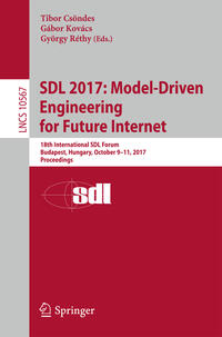 Vorderes Coverbild SDL 2017: Model-Driven Engineering for Future Internet