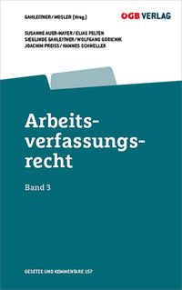 Vorderes Coverbild Arbeitsverfassungsrecht Bd 3