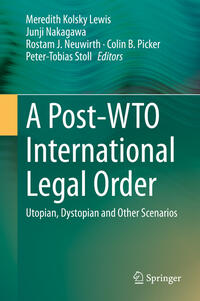 Vorderes Coverbild A Post-WTO International Legal Order