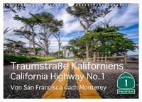 Vorderes Coverbild Traumstraße Kaliforniens - California Highway No.1 (Wandkalender 2026 DIN A3 quer), CALVENDO Monatskalender