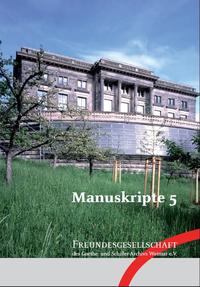 Vorderes Coverbild Manuskripte 5