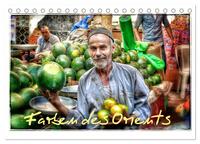 Vorderes Coverbild Farben des Orients (Tischkalender 2025 DIN A5 quer), CALVENDO Monatskalender
