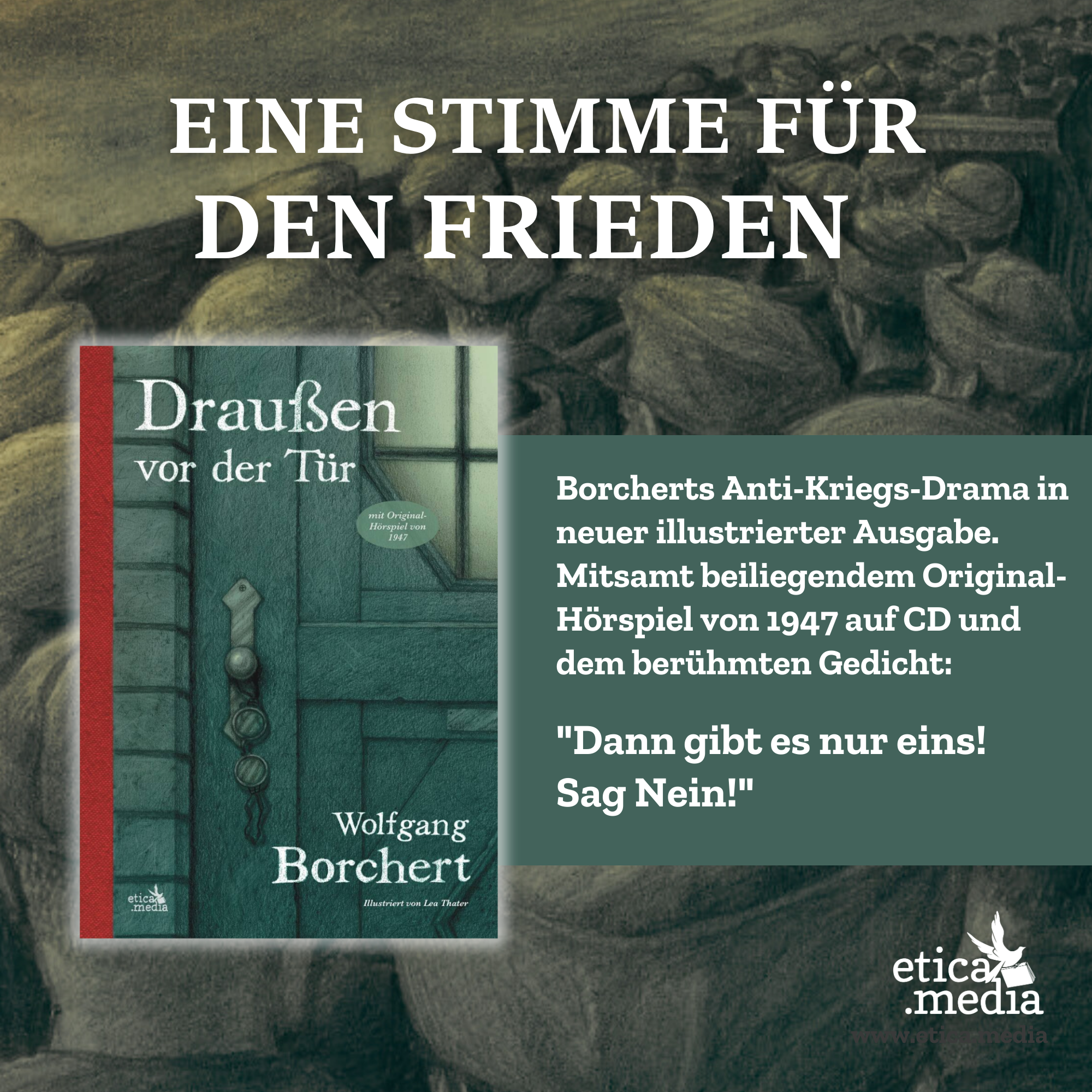 Werbematerial (Bild) Draußen vor der Tür