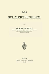 Vorderes Coverbild Das Schmerzproblem