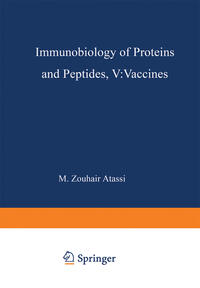 Vorderes Coverbild Immunobiology of Proteins and Peptides V