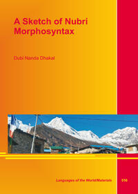 Vorderes Coverbild A Sketch of Nubri Morphosyntax