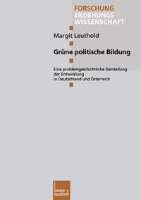 Vorderes Coverbild Grüne politische Bildung