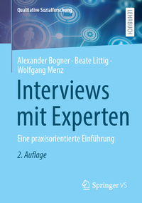 Vorderes Coverbild Interviews mit Experten