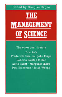 Vorderes Coverbild The Management of Science