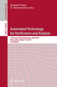 Vorderes Coverbild Automated Technology for Verification and Analysis