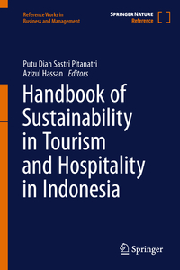 Vorderes Coverbild Handbook of Sustainability in Tourism and Hospitality in Indonesia