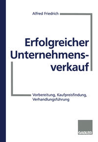 Vorderes Coverbild Erfolgreicher Unternehmensverkauf