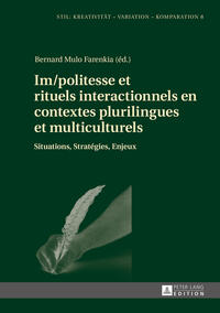 Vorderes Coverbild Im/politesse et rituels interactionnels en contextes plurilingues et multiculturels