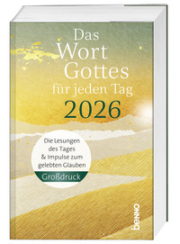 Vorderes Coverbild Das Wort Gottes für jeden Tag 2026 – Großdruck