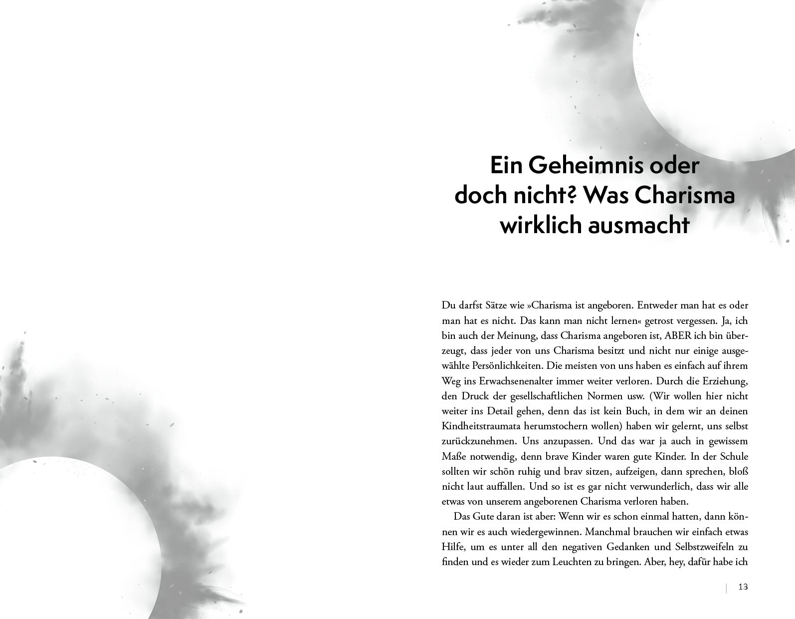 Beispielinhalt (Bild) Das Charisma-Versprechen